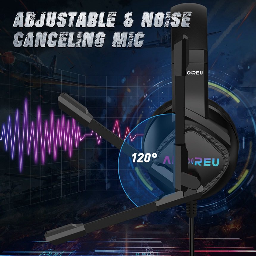 Customized RGB Best Gaming Headphones for Xbox