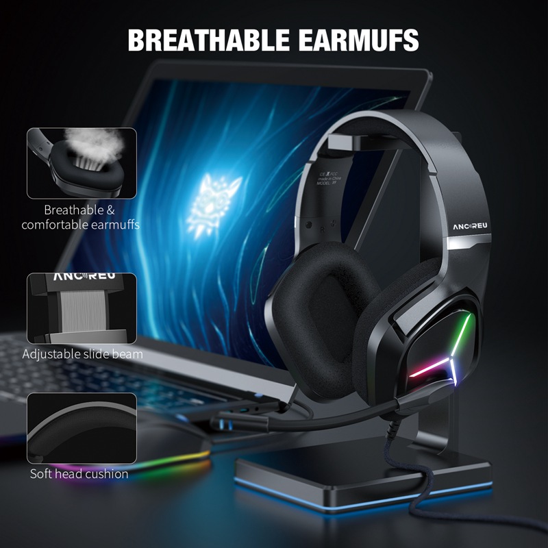 OEM Best Gaming Headset With Mic Omnidirectional