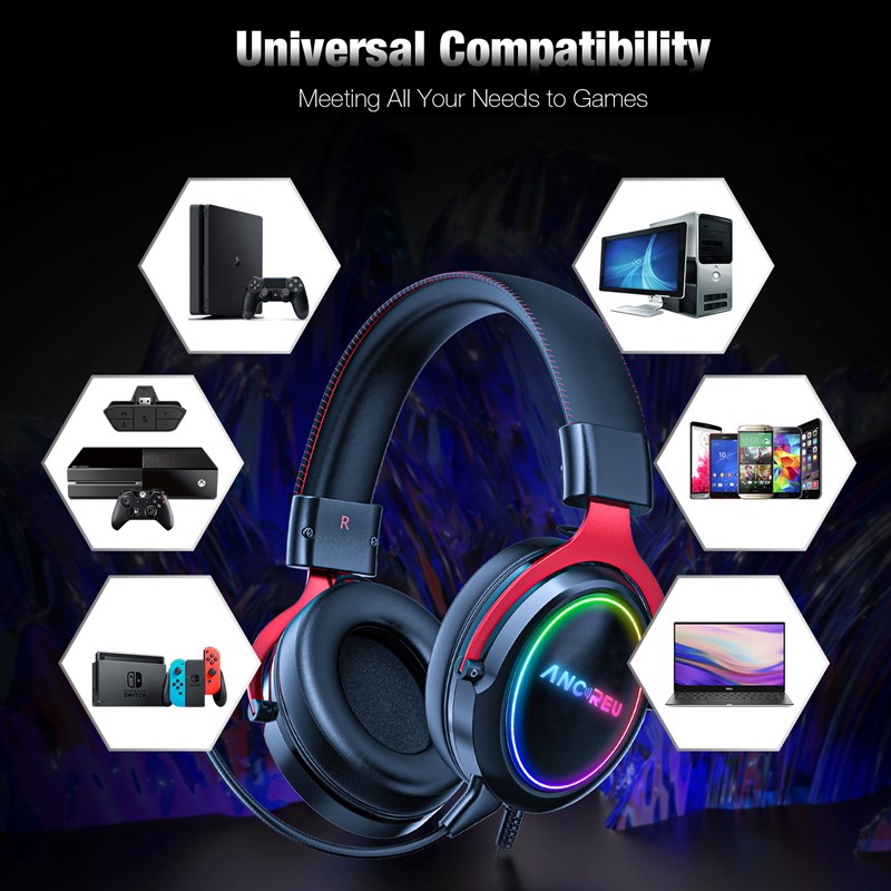 Customized Best Cheap Gaming Headset Stero Sound