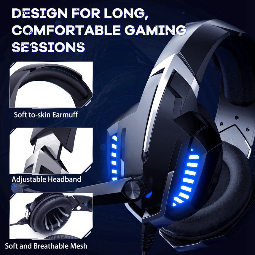 OEM Affordable LED Best Gaming Microphone Headset