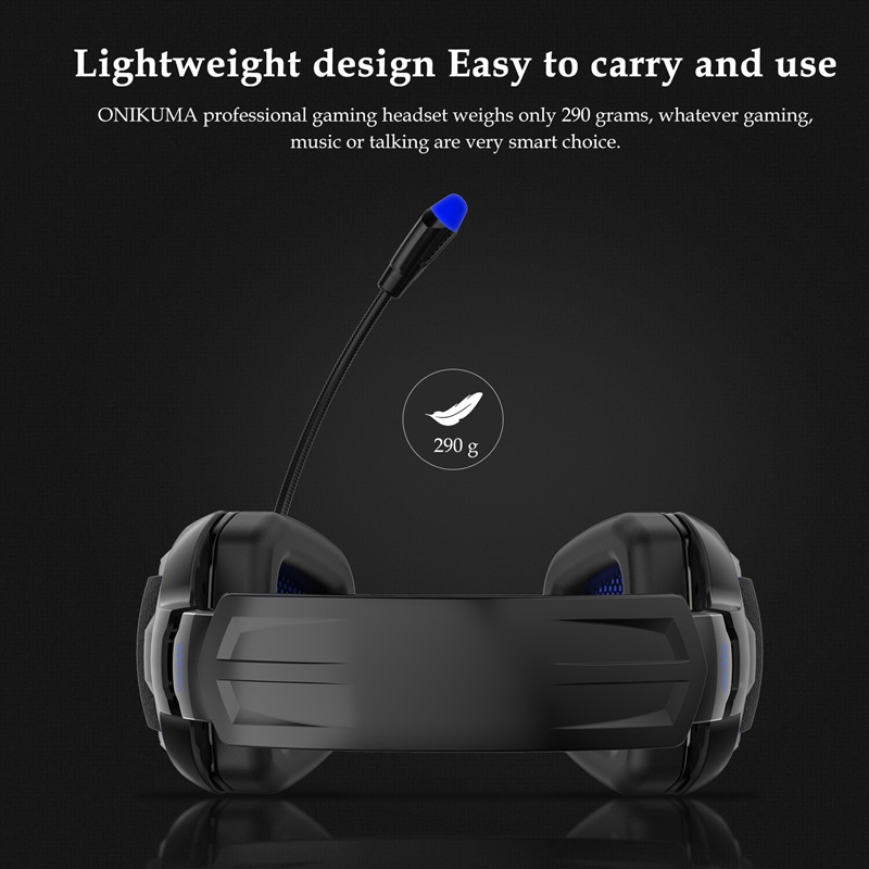 Custom Comfortable Gaming Headphones With Memory Foam