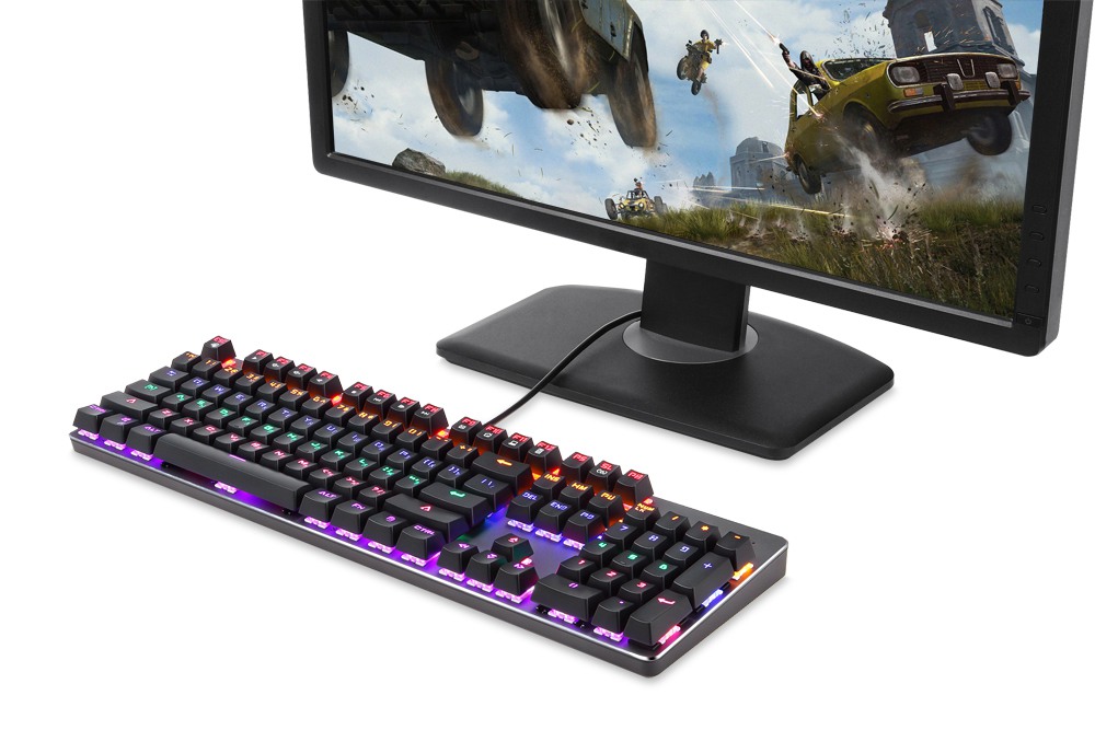 OEM Wired 16-RGB Best Mechanical Keyboard for Gaming