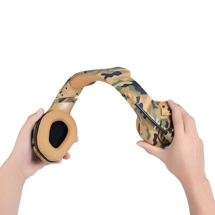 OEM Camouflage Yellow Good Headphones For Gaming