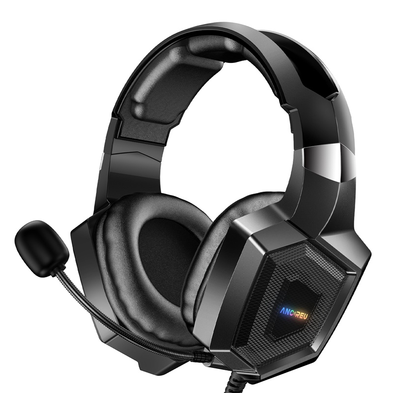 OEM Wired Gaming Headphones With 360°  Rotating Mic