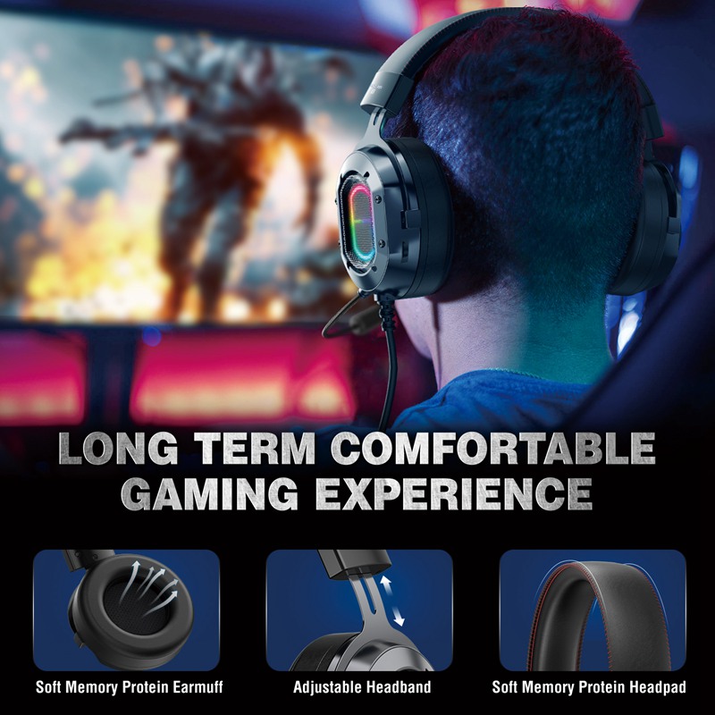 OEM Cheap Gaming Headphones 4D Stereo