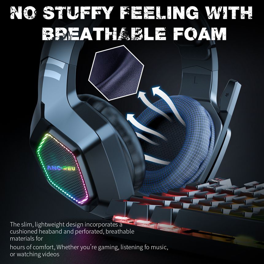 Factory Best Studio Headphones For Gaming With 7.1