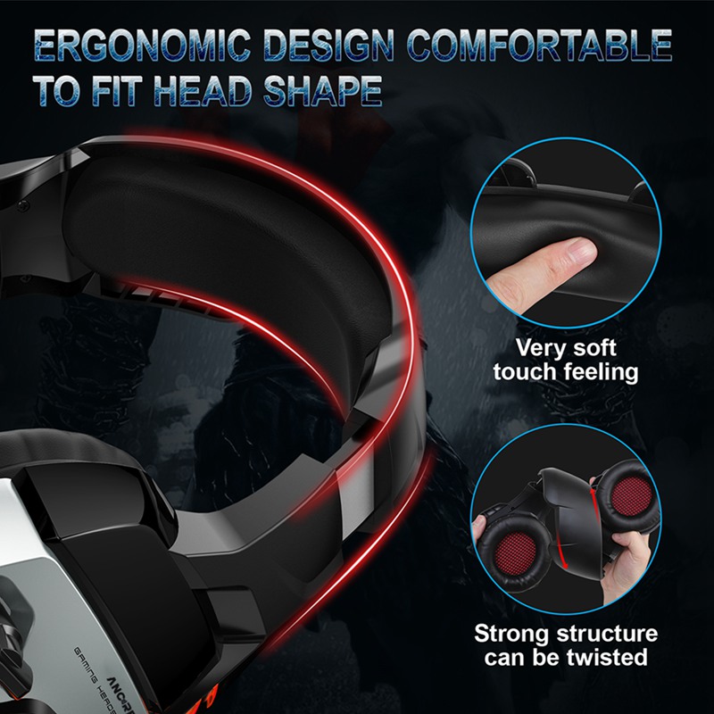 OEM LED Gaming Headphones Anti-static Sound