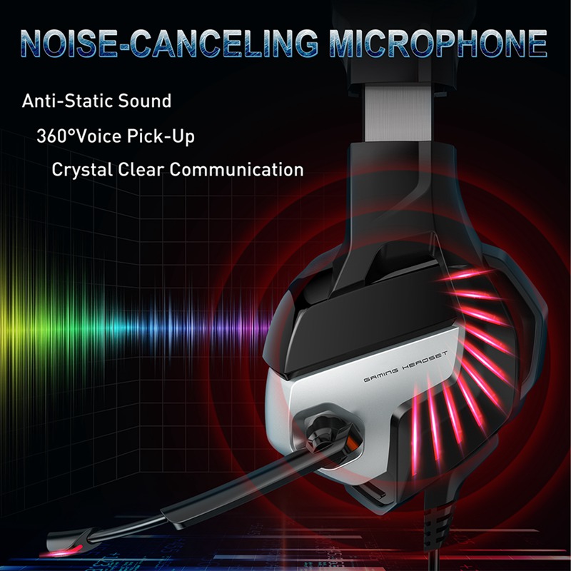 OEM LED Gaming Headphones Anti-static Sound