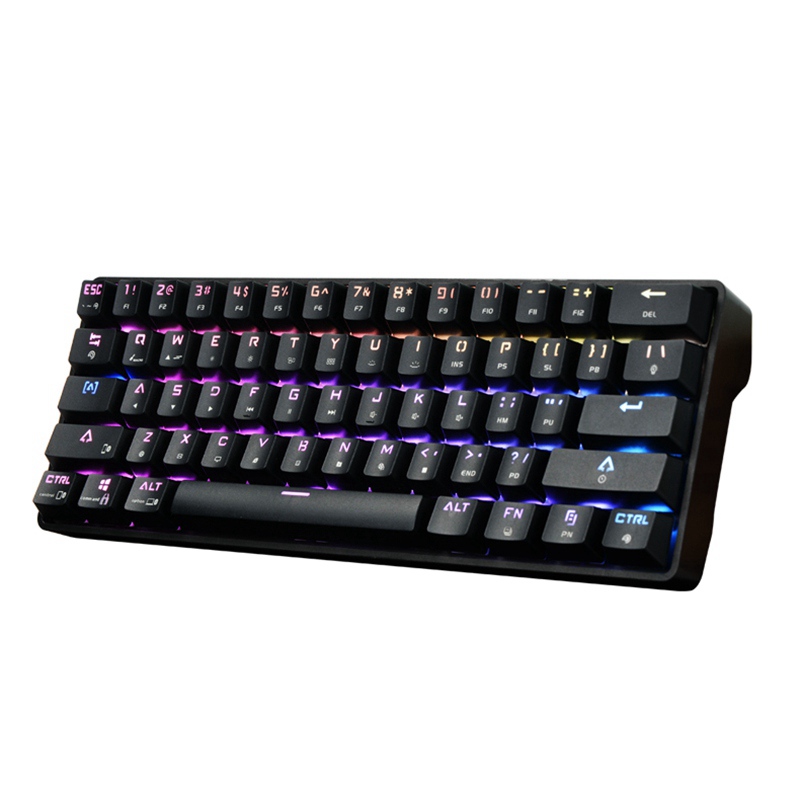 Factory 7 RGB 2 in 1 Bluetooth Gaming Keyboard 61 Keys