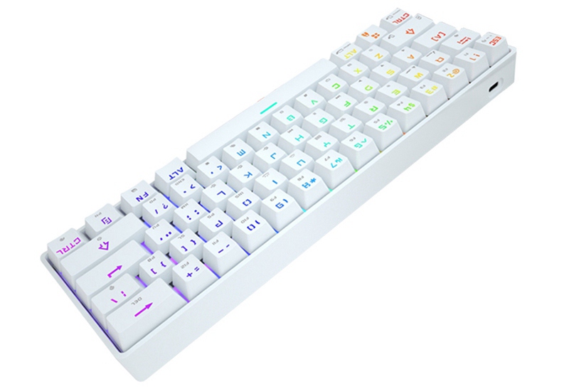 Factory 7 RGB 2 in 1 Bluetooth Gaming Keyboard 61 Keys