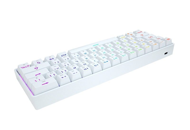 Factory 7 RGB 2 in 1 Bluetooth Gaming Keyboard 61 Keys