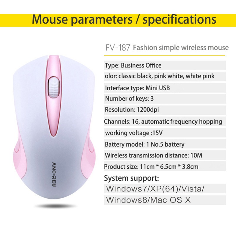 Factory Price Office Cheap Wireless Gaming Mouse 2021