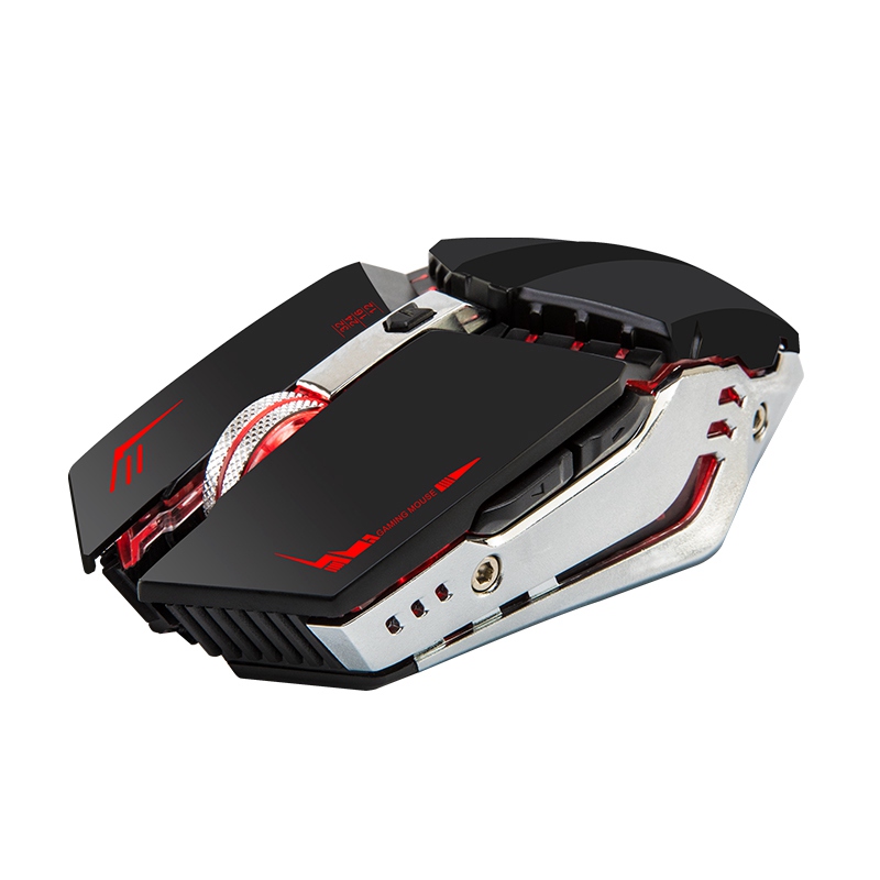 Custom Wireless Gaming Mouse Colorful Glare