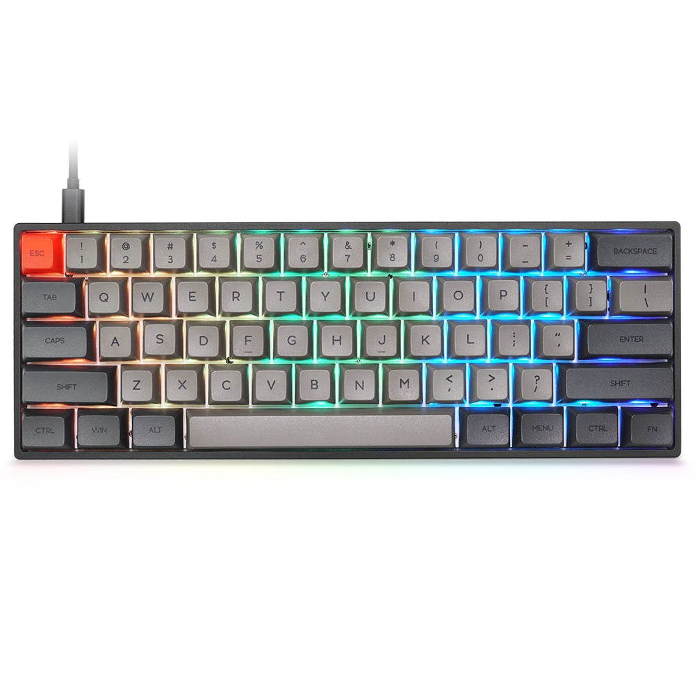 ANCREU SK61 Mini RGB Mechanical Keyboard 61 Keys