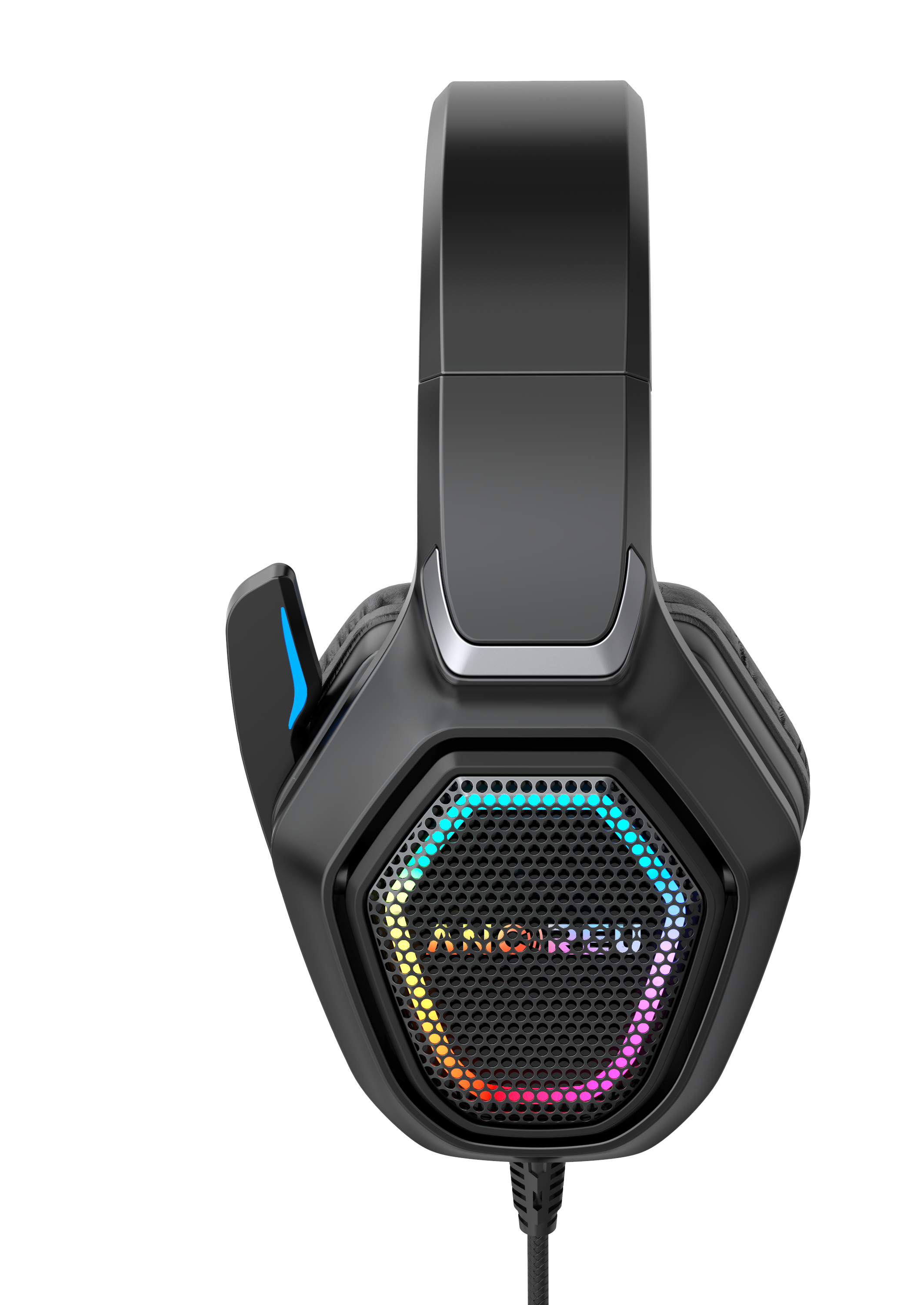 Customize Wired Gaming Headphones with Mic and RGB