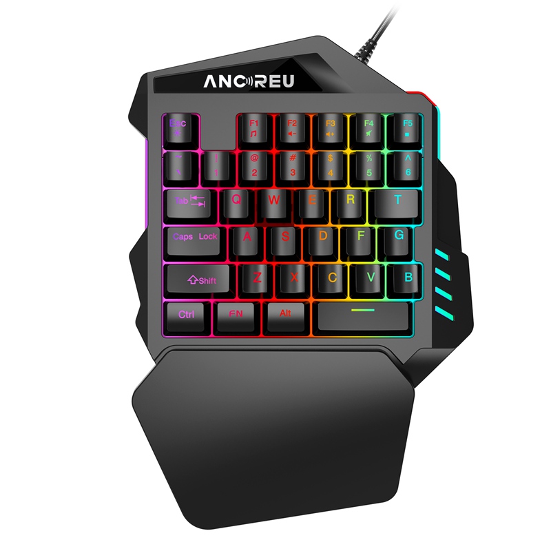 Custom 2022 35 Keys Membrane Keyboard Mini Gaming RGB