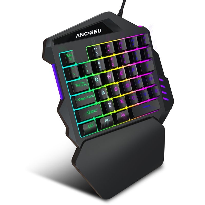 Custom 2022 35 Keys Membrane Keyboard Mini Gaming RGB