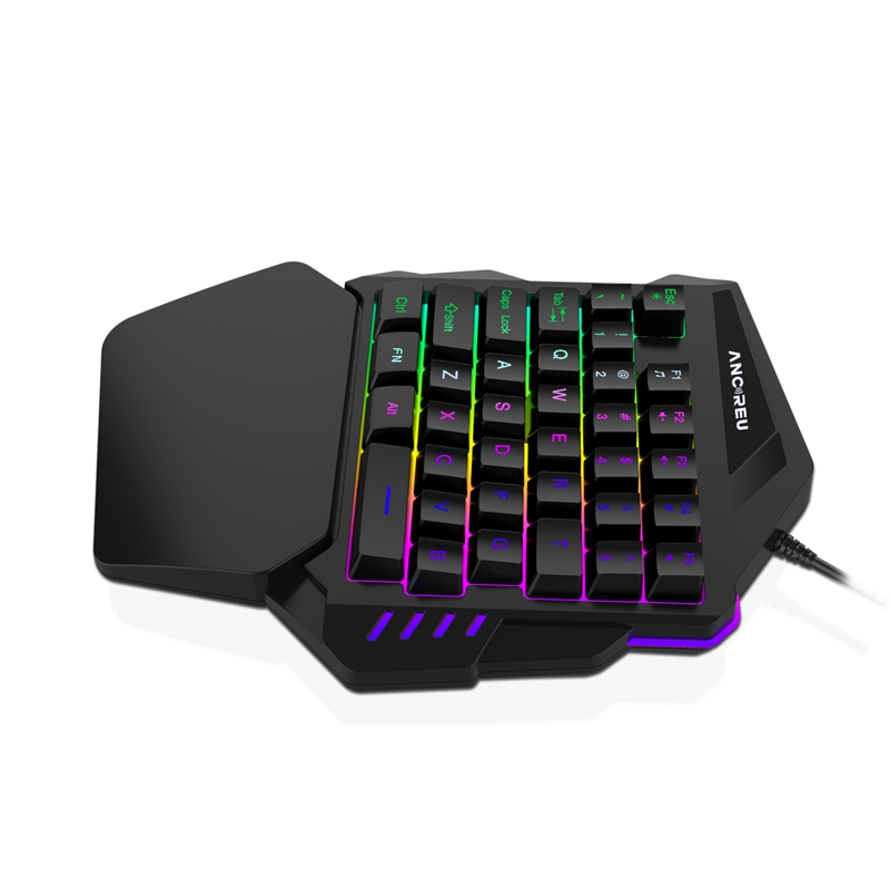 Custom 2022 35 Keys Membrane Keyboard Mini Gaming RGB