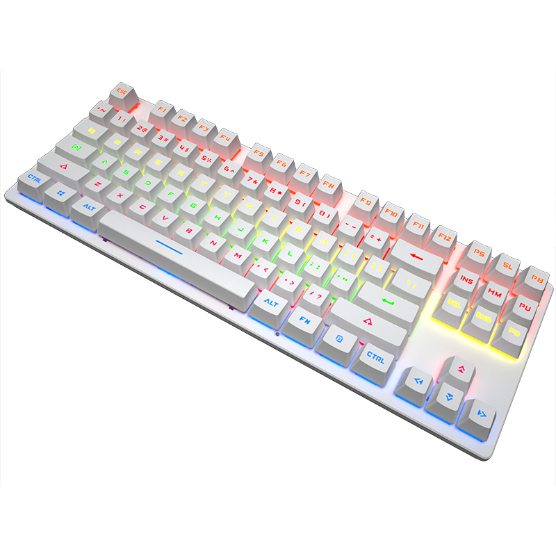 Custom 87 Keys USB Wired Mechanical Gamer Keyboard