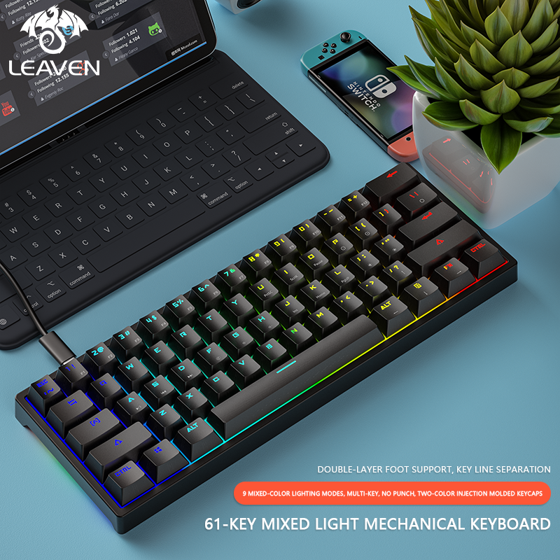 Wholesale Desktop Gaming Mechanical Backlit Keyboard