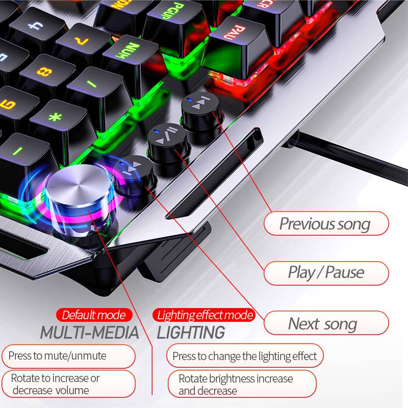 Customized Best Budget Gaming Keyboard 2020 With 104 Keys