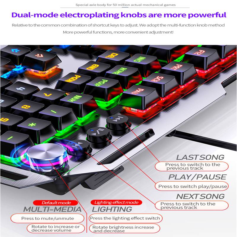 Customized Best Budget Gaming Keyboard 2020 With 104 Keys