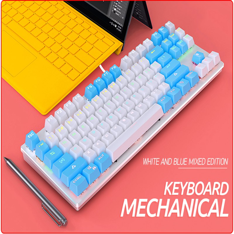 Factory Best Affordable Gaming Keyboard With Double Color Injection Molding Button