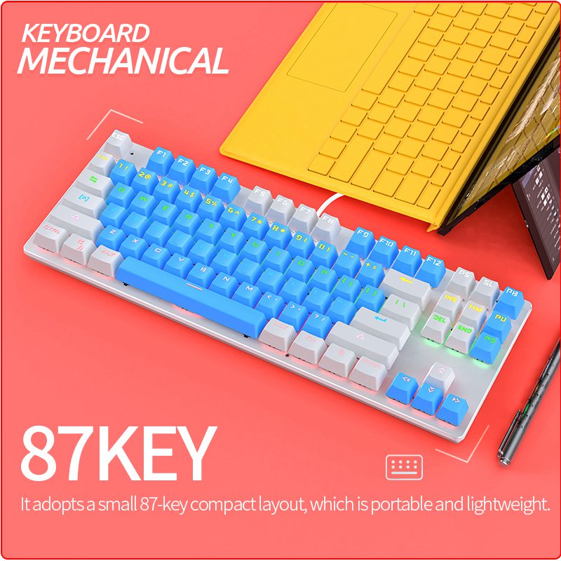 Factory Best Affordable Gaming Keyboard With Double Color Injection Molding Button