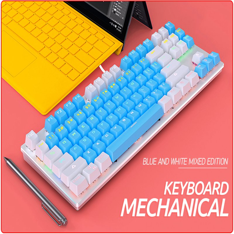 Factory Best Affordable Gaming Keyboard With Double Color Injection Molding Button